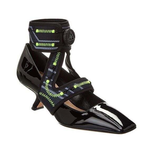 Dior 62-22 Patent Pump, Black - Picture 1 of 5